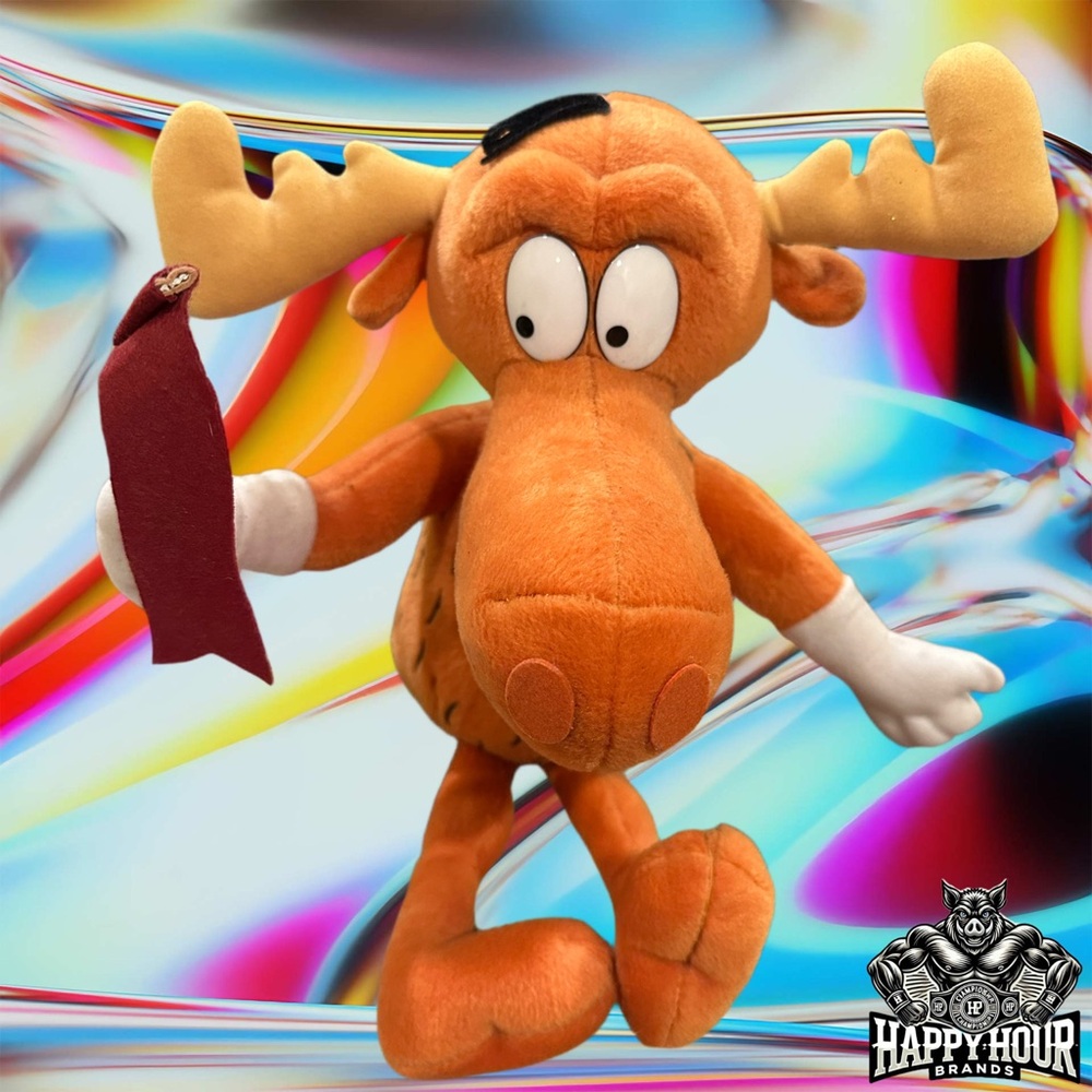 CVS Exclusive Bullwinkle the Moose Plush Stuffed Animal with Tags Vintage.